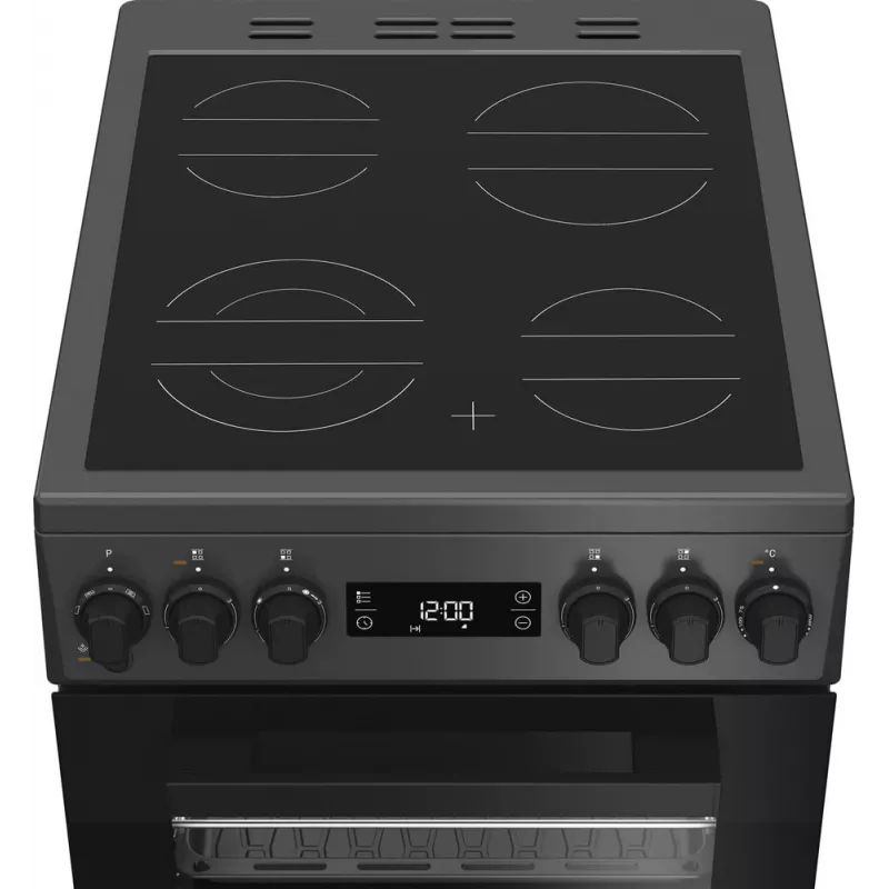Whirlpool W5V8LCSA Freestanding cooker Electric Ceramic hob Anthracite