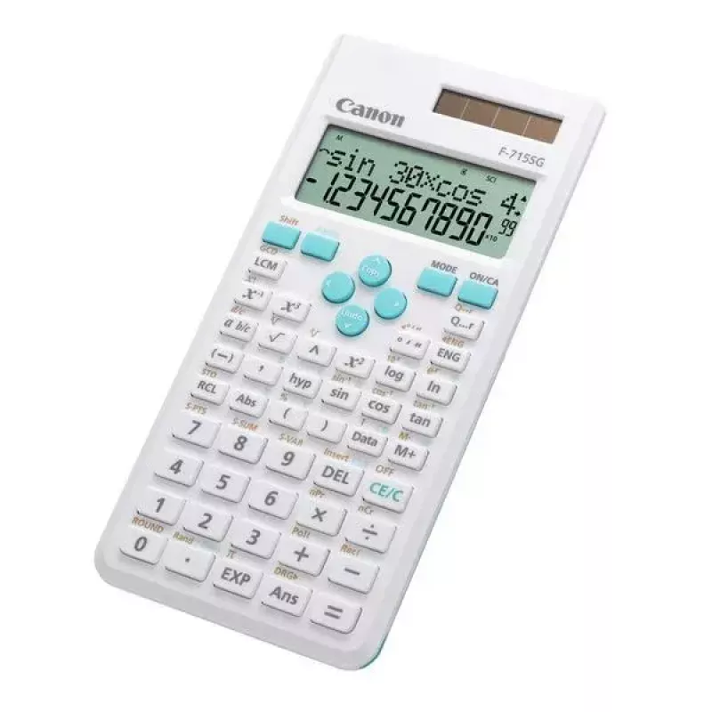 Canon F-715SG calculator Desktop Scientific Blue, White