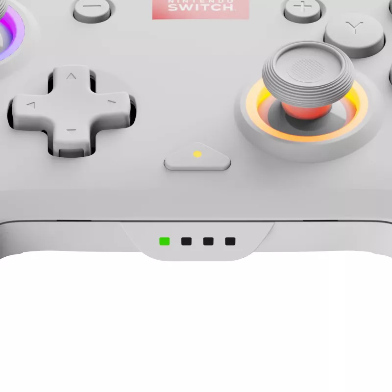 PDP Afterglow Wave White USB Gamepad Analogue / Digital Nintendo Switch, Nintendo Switch Lite, Nintendo Switch OLED