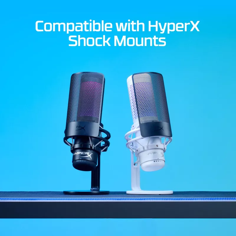 Gaming headset HyperX Shield model 0 with RGB lighting and durable design