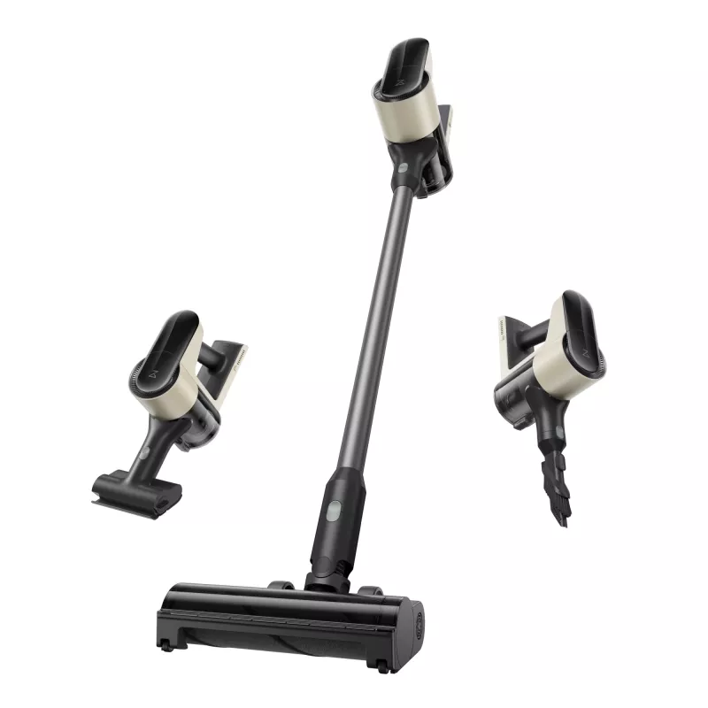 Roborock H5 Cordless Stick Vacuum, Bagless, 158 AW, Black