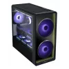 PC Case Lian Li Lancool 217 INF Midi Tower — Black, EATX/ATX/Micro‑ATX/Mini‑ITX support, 2x120mm front, 1x140mm rear, 1×3.5 inch + 8×2.5 inch, tempered glass