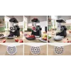 Bosch Serie 6 mincer 2100 W Black, Silver