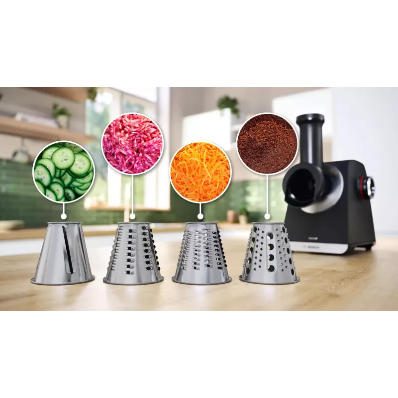 Bosch Serie 6 mincer 2100 W Black, Silver