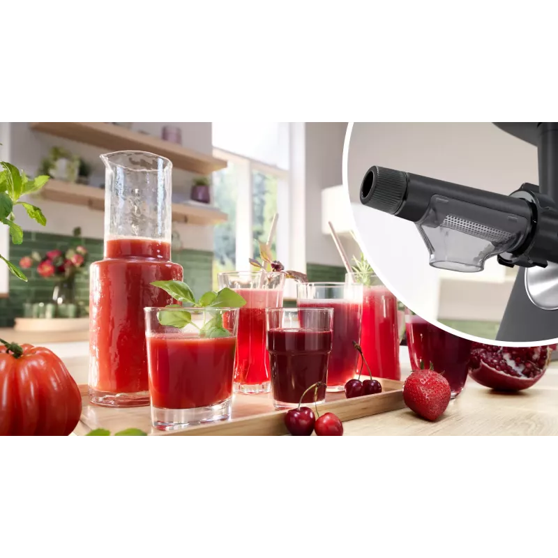 Bosch Serie 6 mincer 2100 W Black, Silver