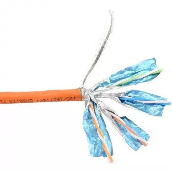 InLine Solid Installation Cable 250MHz S/STP Cat.6 CU AWG23 halogen free 100m