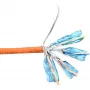 InLine Solid Installation Cable 250MHz S/STP Cat.6 CU AWG23 halogen free 100m
