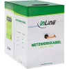 InLine Solid Installation Cable 250MHz S/STP Cat.6 CU AWG23 halogen free 100m
