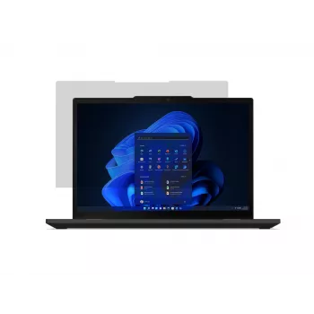 Frameless laptop display privacy filter Lenovo 4XJ1U03941 for 33.8 cm (13.3 inch) 16:10, 85% light transmission, 30° viewing angle limit
