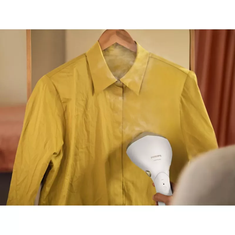 Handheld garment steamer Philips STH7030/10 1500 W 0.2 L white, metal plate