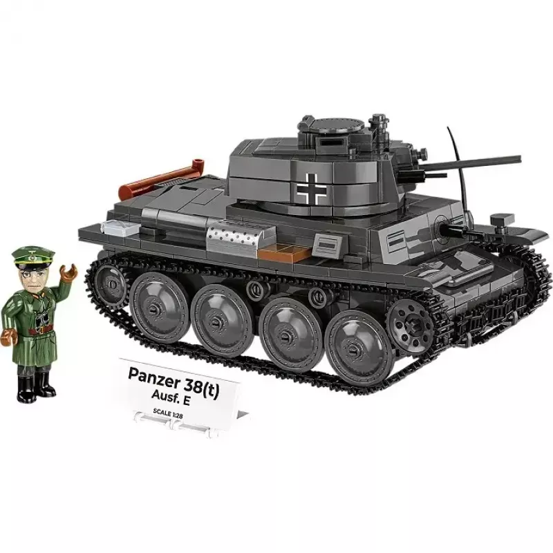 Building set Cobi Blocks Panzer 38 VZ.38 690 elements – scale model construction kit