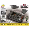 Building set Cobi Blocks Panzer 38 VZ.38 690 elements – scale model construction kit