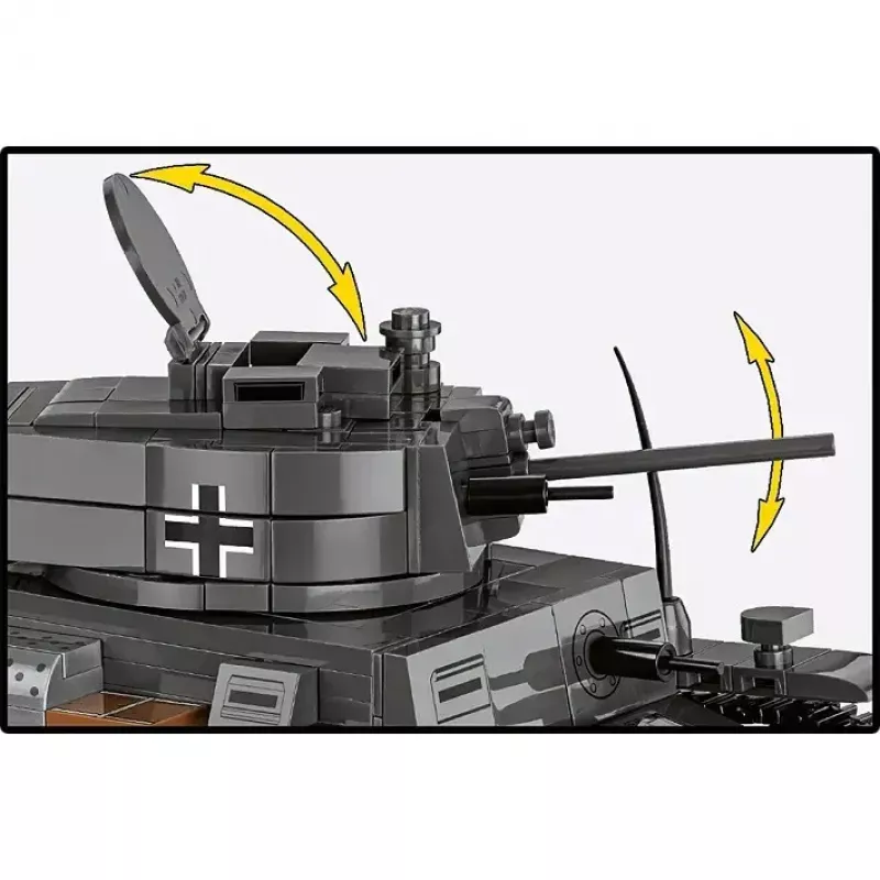 Building set Cobi Blocks Panzer 38 VZ.38 690 elements – scale model construction kit