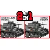 Building set Cobi Blocks Panzer 38 VZ.38 690 elements – scale model construction kit