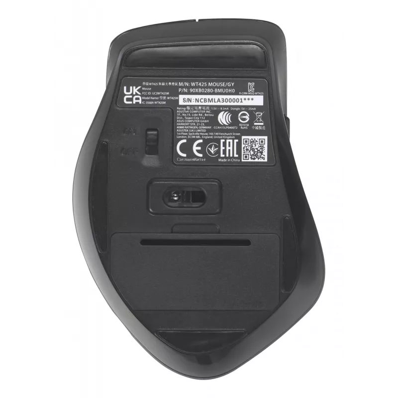 ASUS WT425 mouse Office Right-hand RF Wireless Optical 1600 DPI