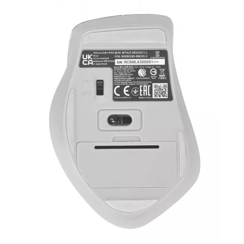 ASUS WT425 mouse Office Right-hand RF Wireless Optical 1600 DPI