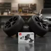 Car holder Crong Carclip for dashboard and windshield, passive, for smartphones, black (carbon)