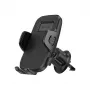 Car vent phone holder Crong Carclip Air Vent (for mobile phones), black/carbon