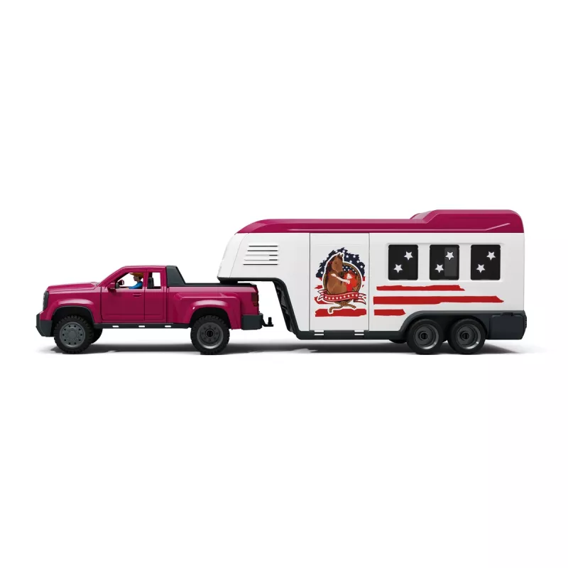 schleich Lakeside Truck and Trailer, Animal, Horses, 5 yr(s), Multicolour