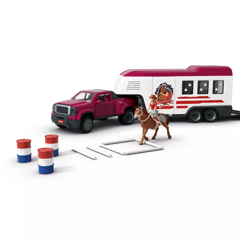 schleich Lakeside Truck and Trailer, Animal, Horses, 5 yr(s), Multicolour