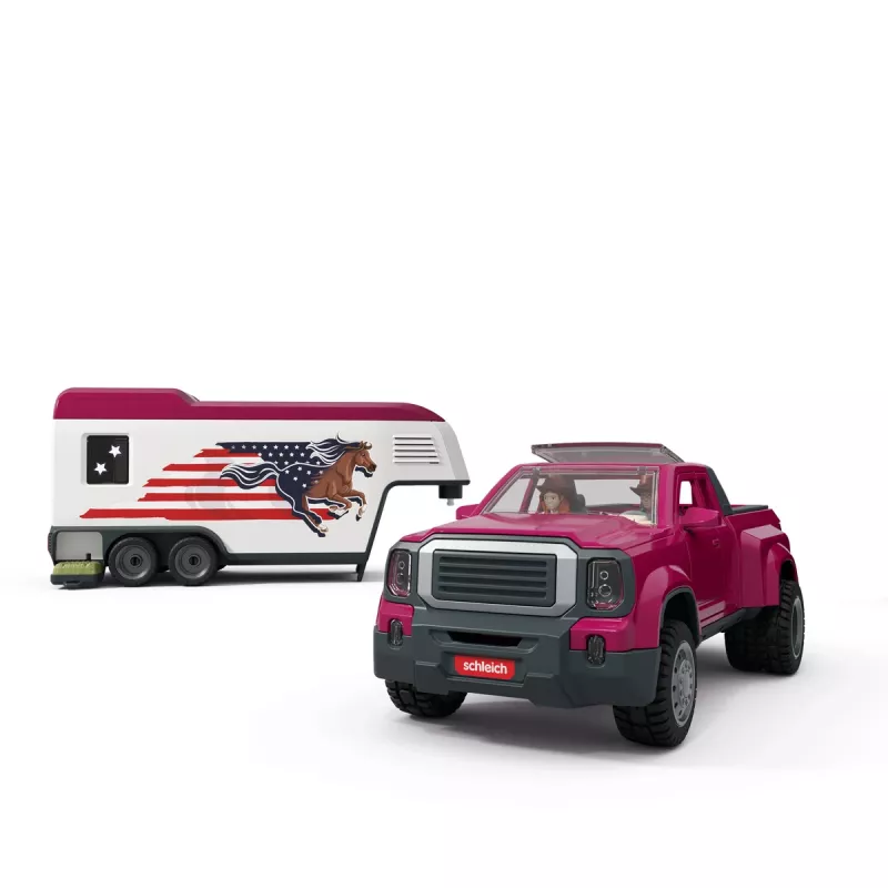 schleich Lakeside Truck and Trailer, Animal, Horses, 5 yr(s), Multicolour