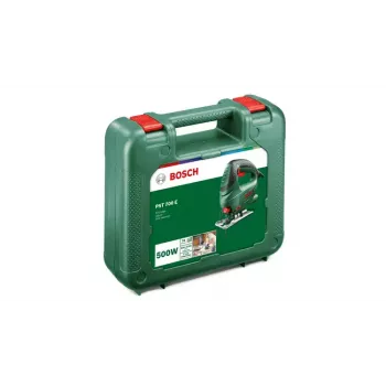 Jigsaw Bosch PST 700 E, top-handle, 500 W, 3100 spm, 70 mm wood cut, 45° bevel