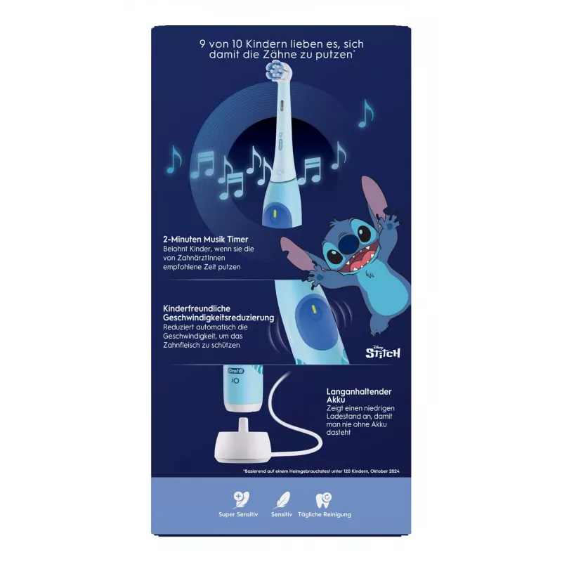 Oral-B iO Kids Stitch Child Rotating toothbrush Blue