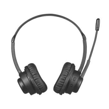 Sandberg Wireless Headset ANC+ENC, Wireless, Music/Everyday, 20 - 20000 Hz, 230 g, Headset, Black