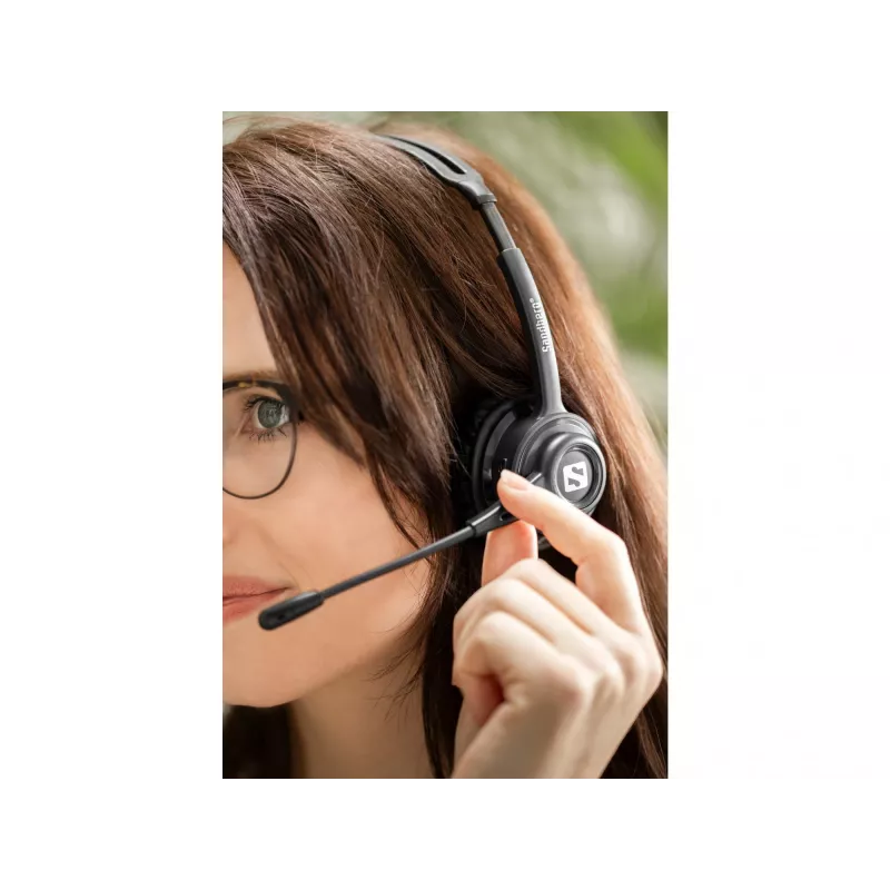 Sandberg Wireless Headset ANC+ENC, Wireless, Music/Everyday, 20 - 20000 Hz, 230 g, Headset, Black