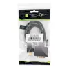 Techly Video Cable HDMI to DVI-D M / M 3m ICOC HDMI-D-030, 3 m, HDMI, DVI-D, Male, Male, Gold