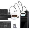 Techly Video Cable HDMI to DVI-D M / M 3m ICOC HDMI-D-030, 3 m, HDMI, DVI-D, Male, Male, Gold