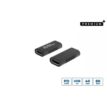 Microconnect USB3.2CFFA cable gender changer USB C Black