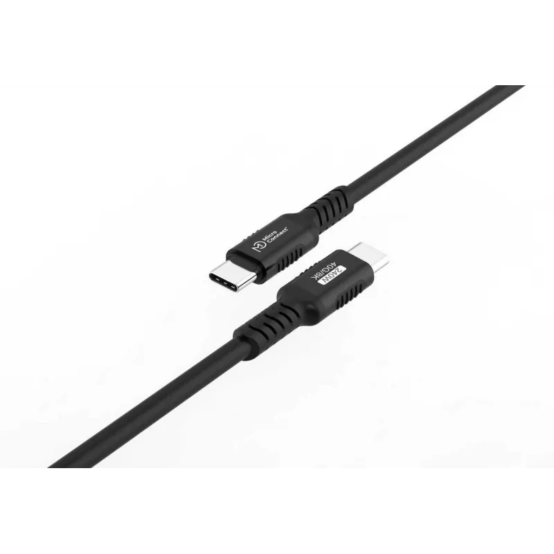 USB cable MicroConnect MC-USB4-CC40LQ-1.5 — USB Type-C to USB Type-C, 1.5 m