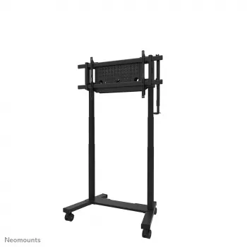 TV trolley Neomounts FL55-975BL1 motorised for 75–115 inch screens, steel, black, max 160 kg, height 2154 mm