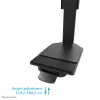 TV trolley Neomounts FL55-975BL1 motorised for 75–115 inch screens, steel, black, max 160 kg, height 2154 mm