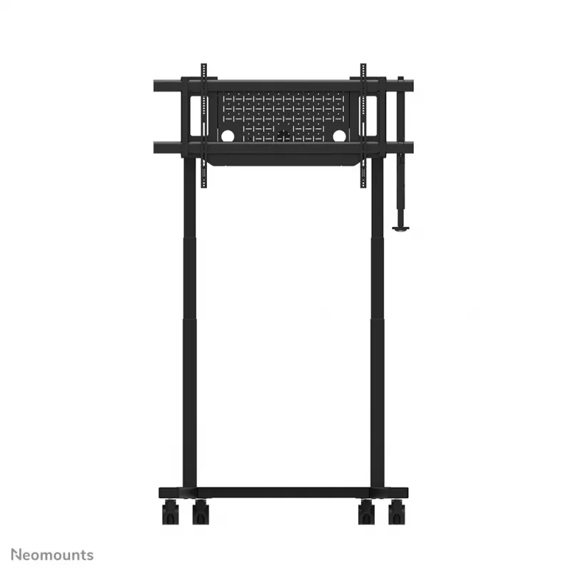 TV trolley Neomounts FL55-975BL1 motorised for 75–115 inch screens, steel, black, max 160 kg, height 2154 mm