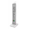 Tablet Holder Compulocks VESA Brandable Floor Stand White