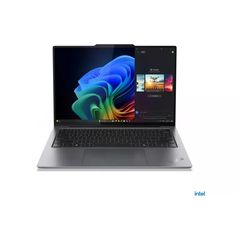 Laptop Lenovo ThinkPad X9-14 Gen 1 — 14 inch WUXGA, 16GB RAM, 512GB SSD, Intel Arc Integrated, Windows 11 Pro, Fingerprint, English keyboard, Grey