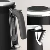 Electric kettle Tefal KI6668E0 — 1.7 L, 2400 W, stainless steel housing, black