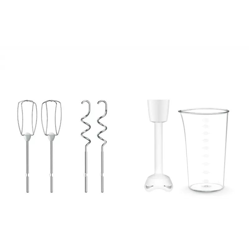 Tefal Prep'Mix+ HT4611 Hand mixer 500 W White
