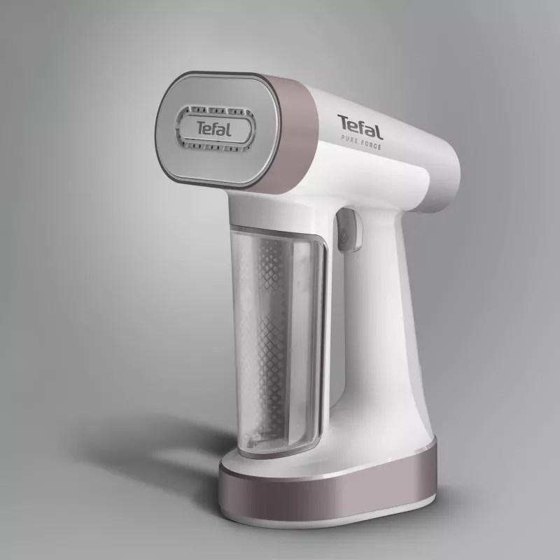 Tefal Pure Force DT8765E0 garment steamer Handheld garment steamer 0.18 L 1800 W Black, Cinnamon colour
