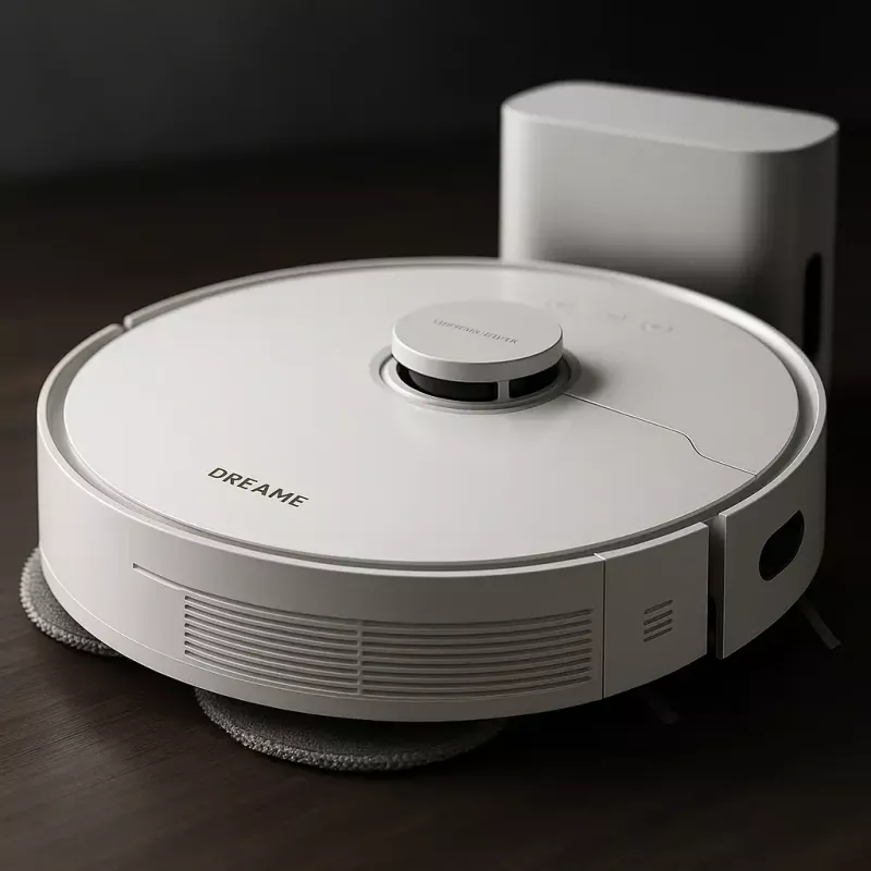 Robot Vacuum Cleaner Dreame L10s Pro Gen2 White