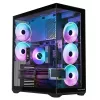 Full-tower PC case MODECOM Volcano SPACE XL ARGB — Full Tower, E-ATX support, tempered glass, ARGB, up to 440 mm GPU