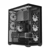 Full-tower PC case MODECOM Volcano SPACE XL ARGB — Full Tower, E-ATX support, tempered glass, ARGB, up to 440 mm GPU