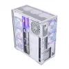 PC full-tower case MODECOM Volcano SPACE XL ARGB FULL TOWER 5F White — ATX, tempered glass, ARGB, USB-C