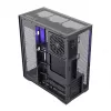 Full-Tower PC Case MODECOM Volcano SPACE XL NF — Black, tempered glass, ARGB, supports micro-ATX, up to 44 cm GPU, 3×3.5 inch/4×2.5 inch bays, USB-A 2×, USB-C 1×