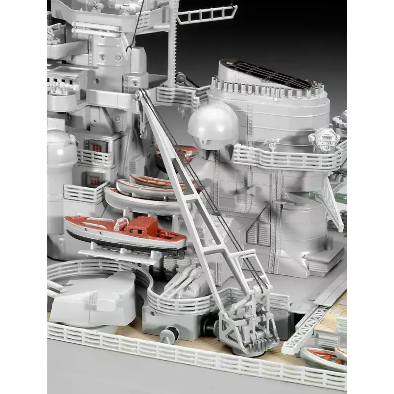 Naval ship model Revell Bismarck Assembly kit 1:350