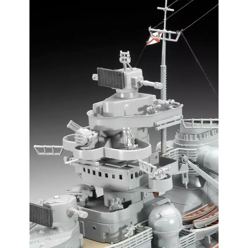Naval ship model Revell Bismarck Assembly kit 1:350