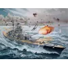 Naval ship model Revell Bismarck Assembly kit 1:350