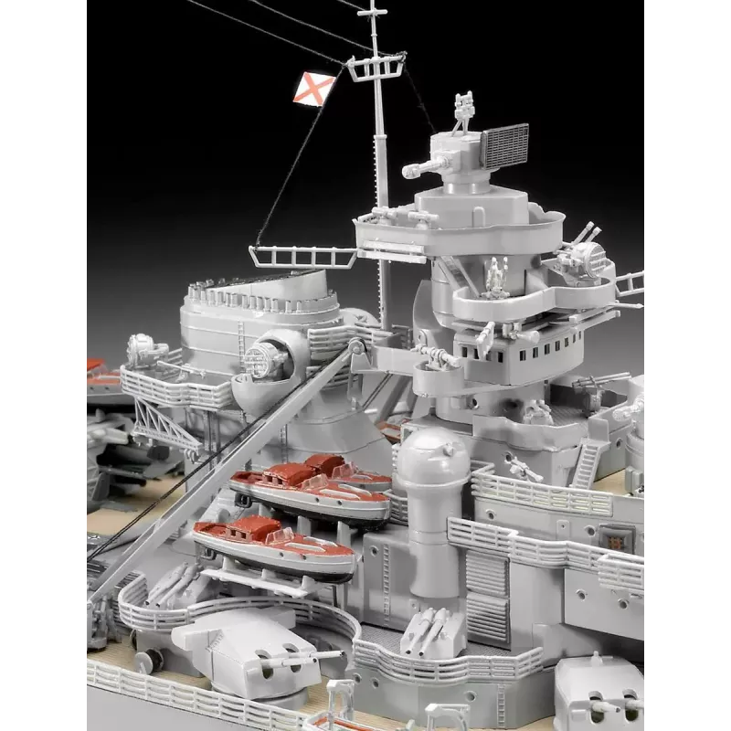 Naval ship model Revell Bismarck Assembly kit 1:350